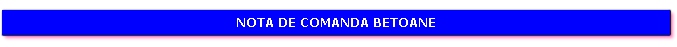 Nota de comanda betoane